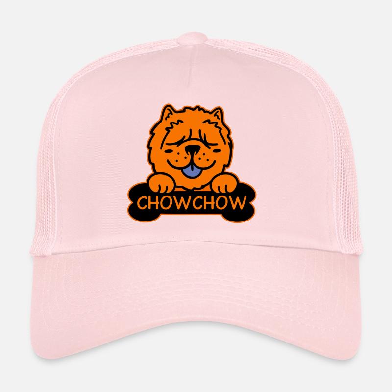 Chow Chow Chow und Knochen Trucker Cap