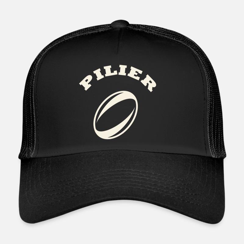 rugby position pilier Casquette trucker 