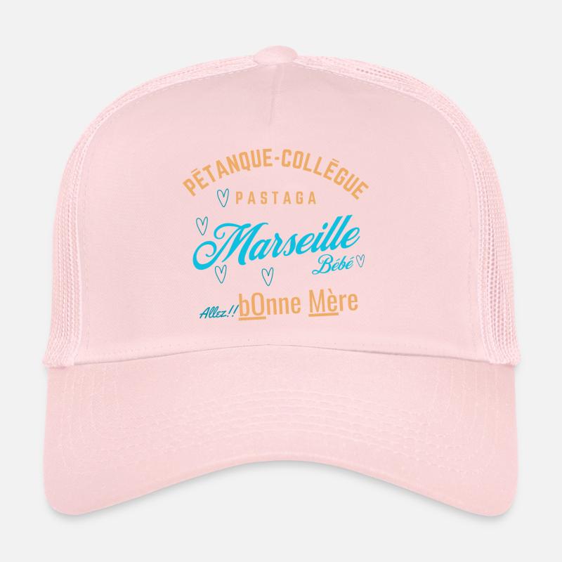 Marseille Fun Tee Casquette trucker 