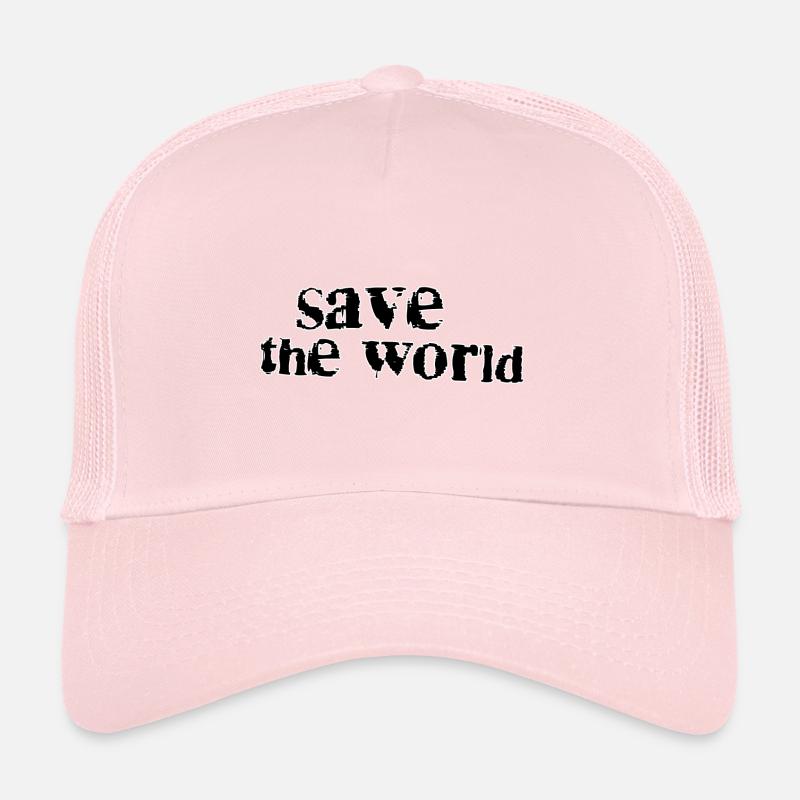 Sauvez le monde Casquette trucker 