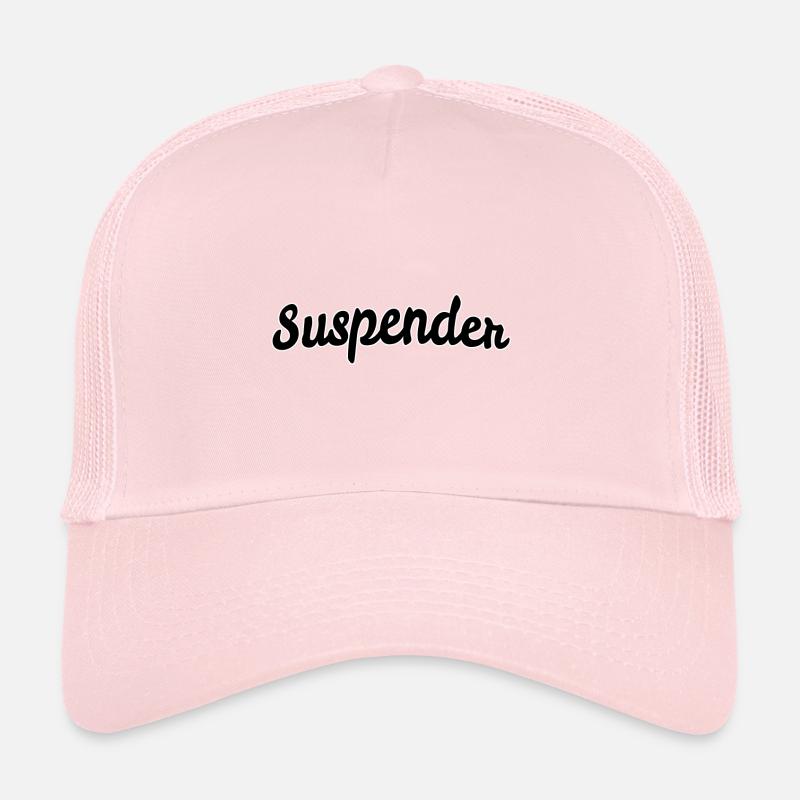 Suspender Trucker Cap