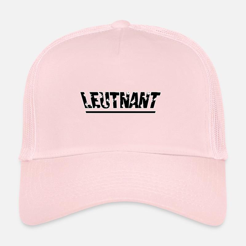 Lieutenant Casquette trucker 