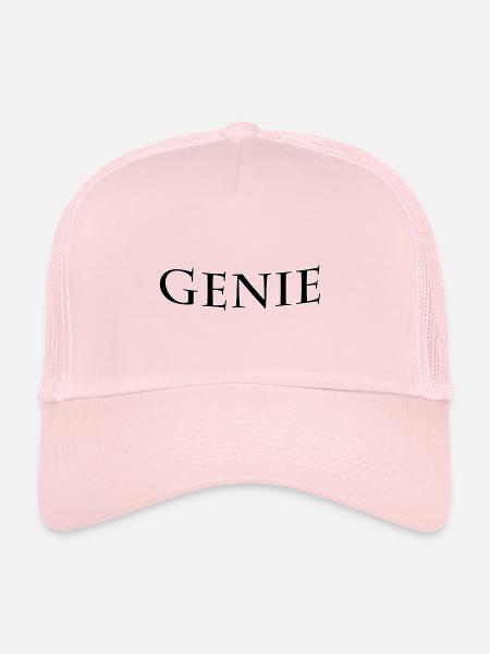 Genius - Trucker Cap - pale pink - Front