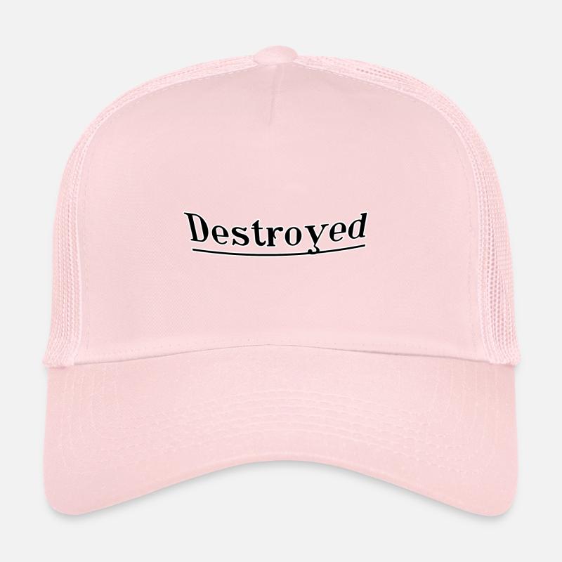 Détruit Casquette trucker 