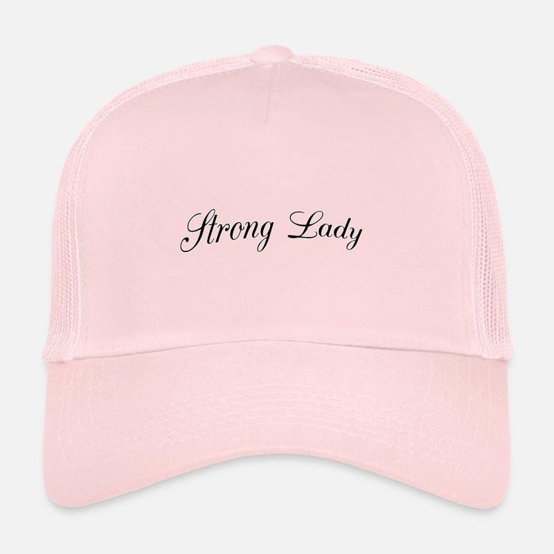 Dame forte Casquette trucker 
