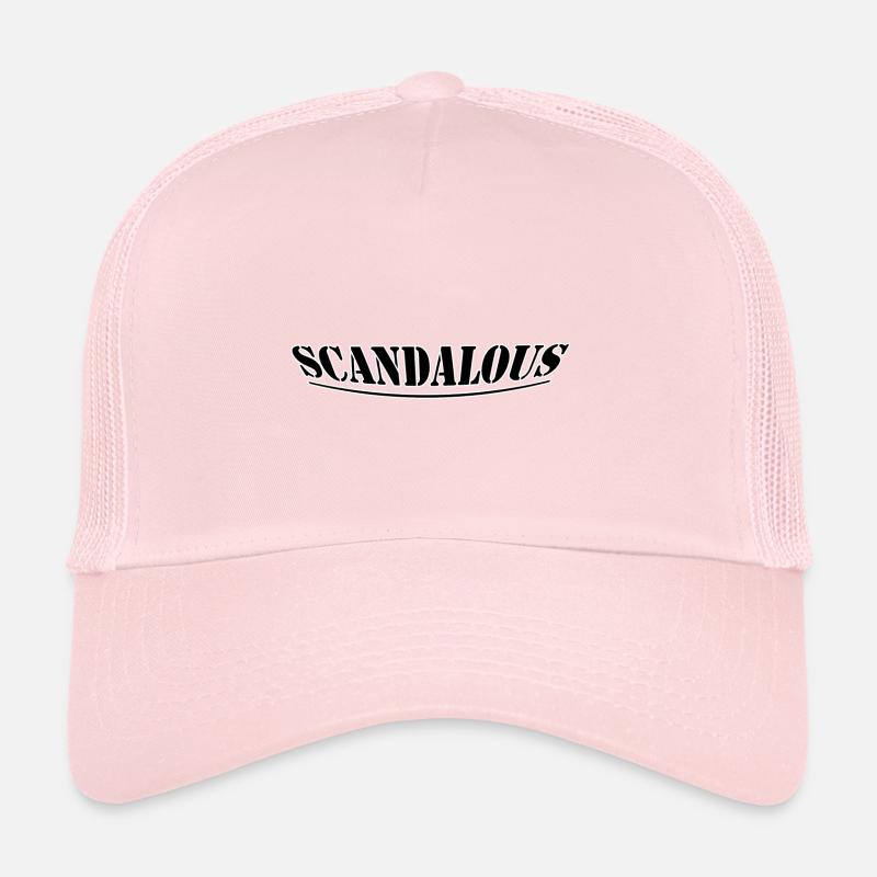 Scandaleux Casquette trucker 