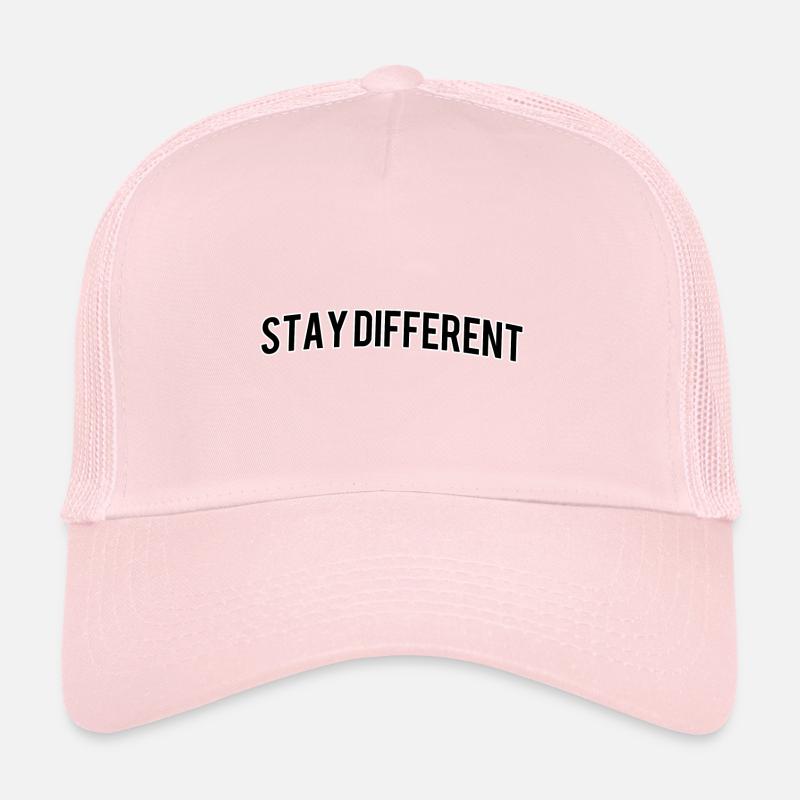 Restez différent Casquette trucker 