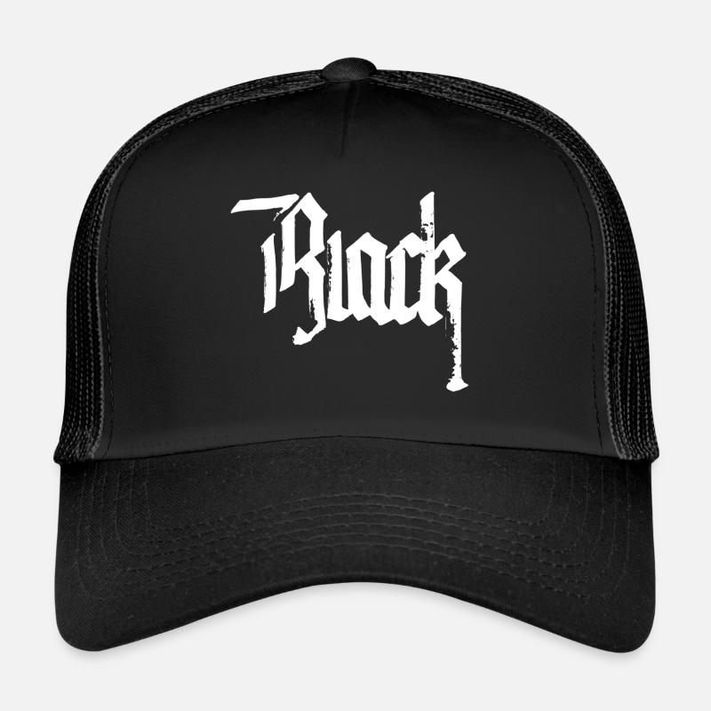 noir Casquette trucker 