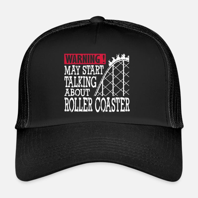My Start Talking Abaout Roller Coaster Trucker Cap