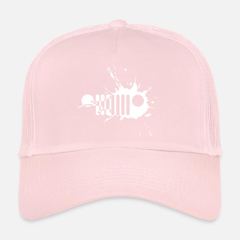 Mud Jeeps Grill Trucker Cap