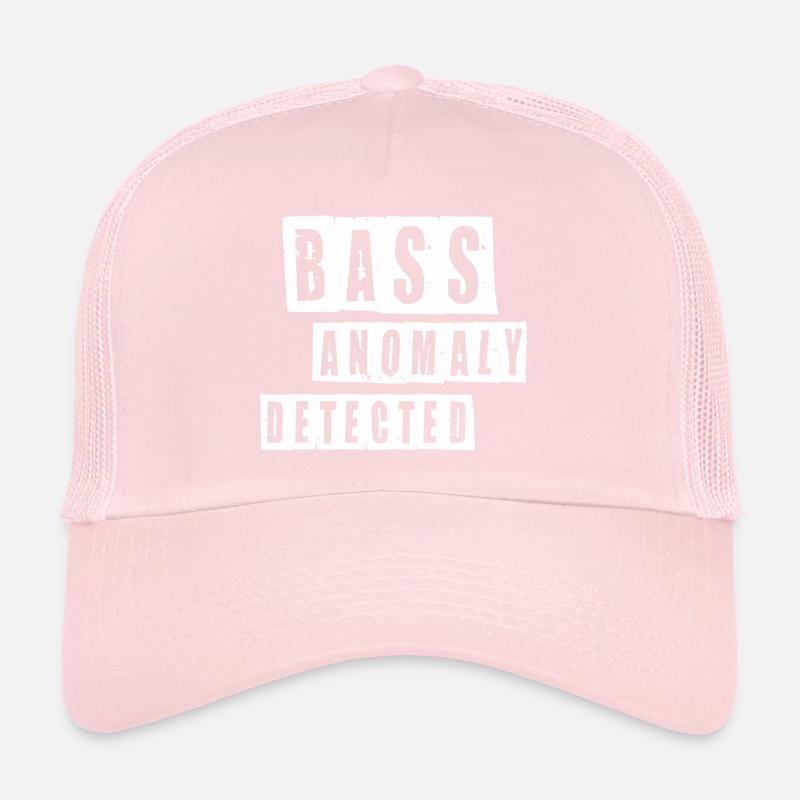 Anomalie de basse détectée | Dictons de basse drôles Casquette trucker 