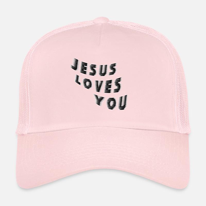Jesus loves you Trucker Cap