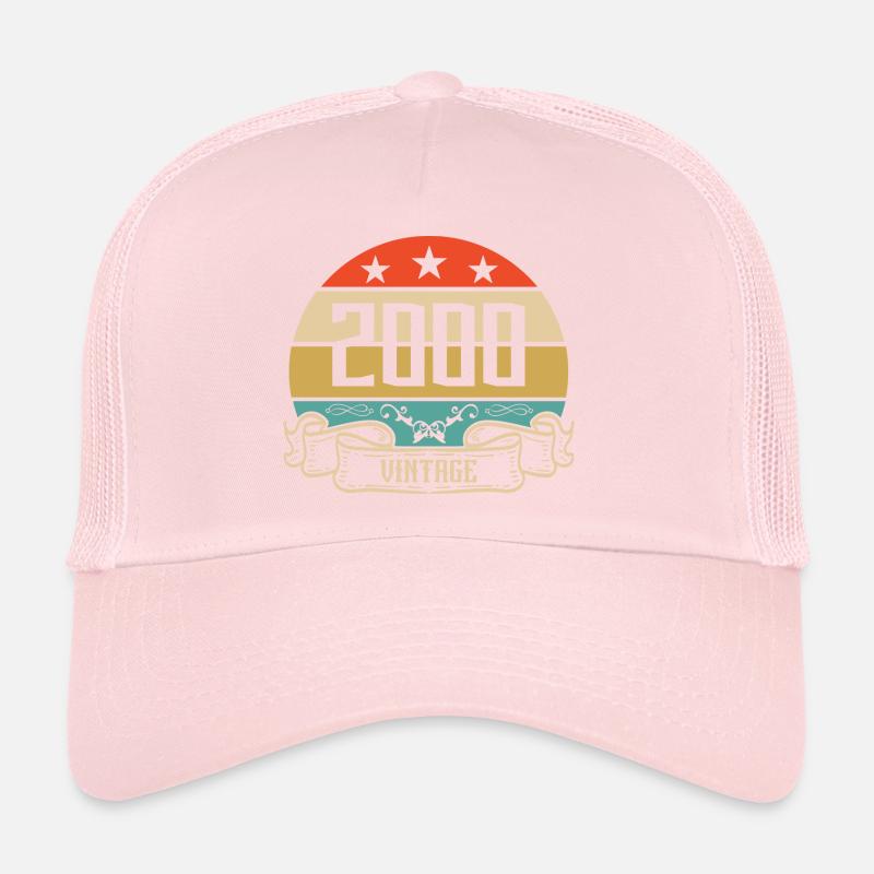 2000 Vintage Birthday Retro Classic Casquette trucker 