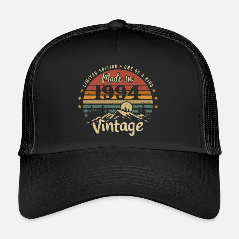 1994 Anniversaire Né En 1994 Édition Limitée Casquette trucker 
