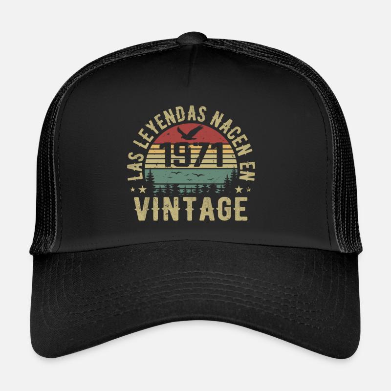 Legenden sind geboren 1971 Geburtstagsgeschenk 1971 Trucker Cap