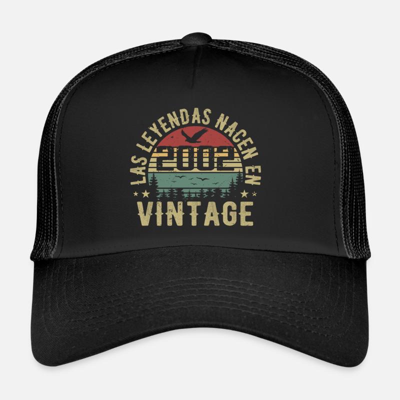 Legenden werden geboren 2002 Geburtstagsgeschenk 2002 Trucker Cap