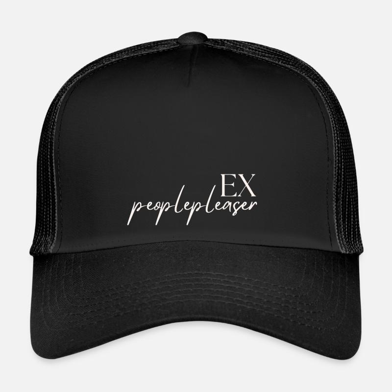 EX peoplepleaser - cool statement design print Trucker Cap