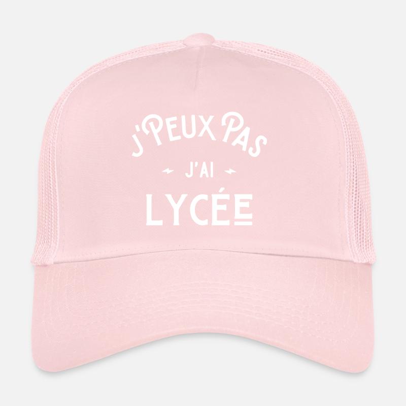 je peux pas j'ai lycée idée cadeau humour Casquette trucker 