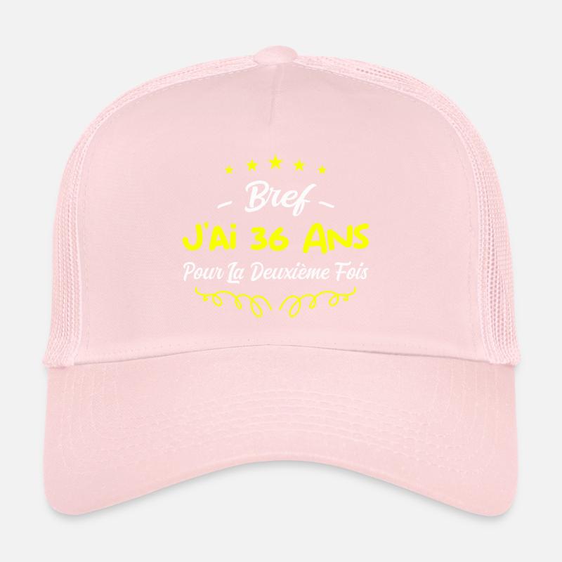 Bref J'AI 36 ANS Casquette trucker 