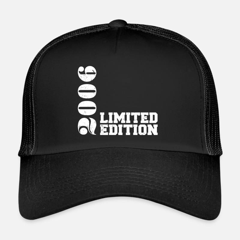 Édition limitée 2006, cadeau d’anniversaire 2006 Casquette trucker 