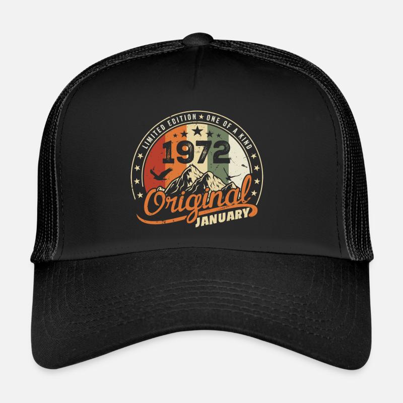 Original Geboren im Januar Geburtstag | Januar 1972 Trucker Cap