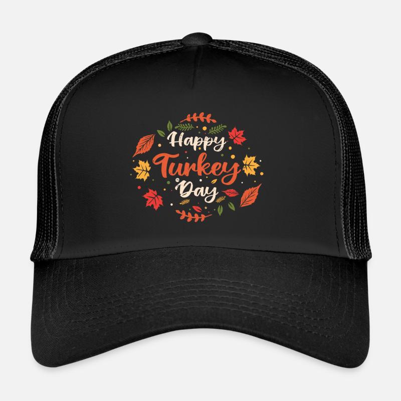 Happy Turkey Day | Thanksgiving Casquette trucker 