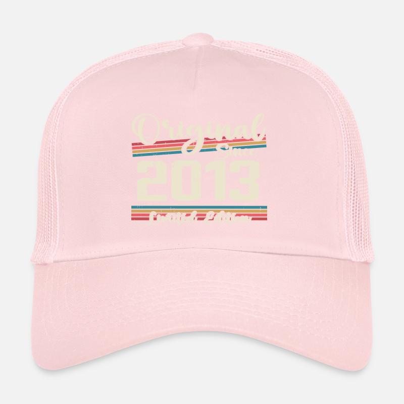 2013 Cadeau D’anniversaire Rétro Vintage 2013 Casquette trucker 