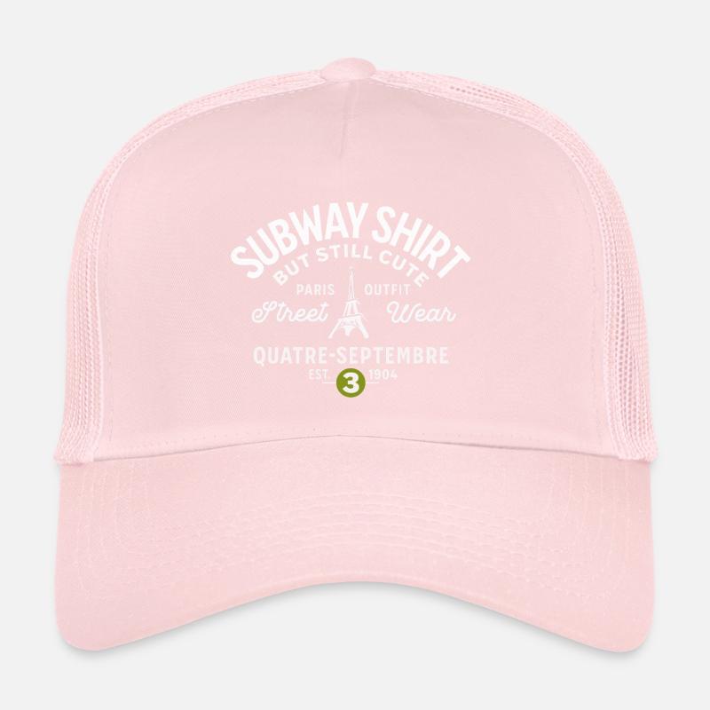 Pariser U-Bahn-Shirt 4. September Trucker Cap