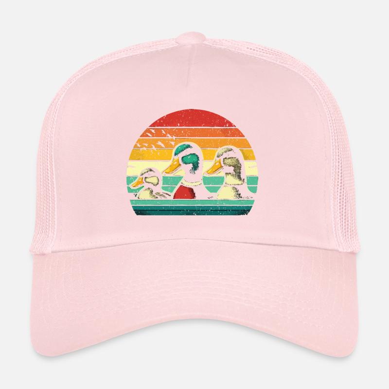 Cool Ducks - Retro Vintage Trucker Cap