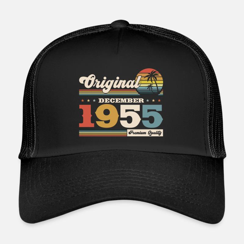 70th Birthday Original December 1955 Volume 55 Trucker Cap