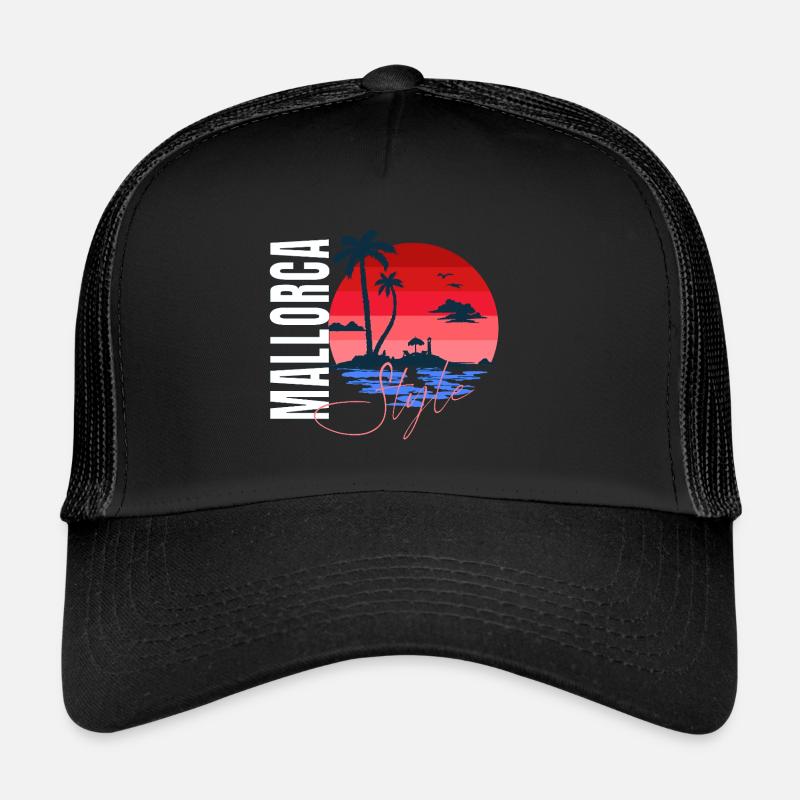 Style majorque – Sunset Vibes Casquette trucker 