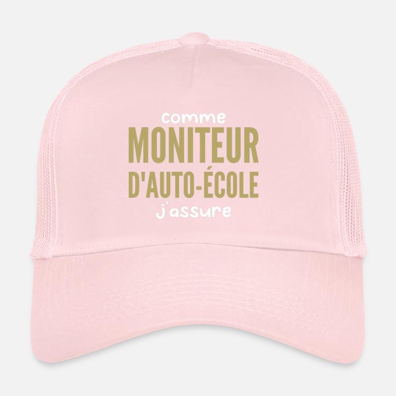 Moniteur Auto-école Casquette trucker 