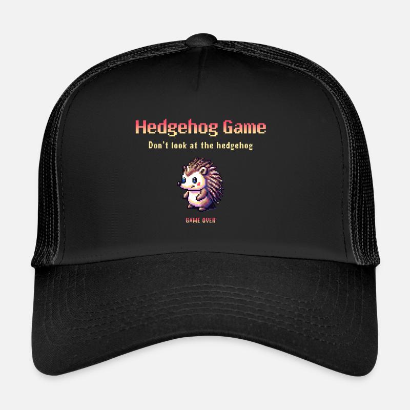 Hedgehog Game – Ne regardez pas le hérisson Casquette trucker 