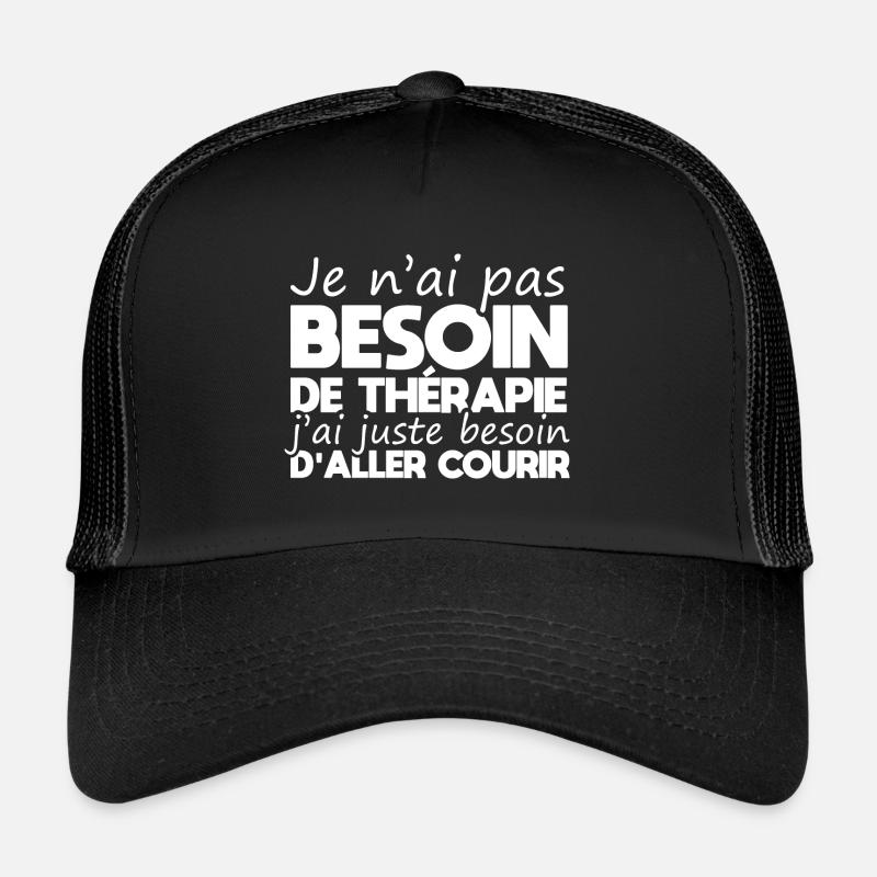 Footing coureur triathlète cadeau drôle courir Casquette trucker 