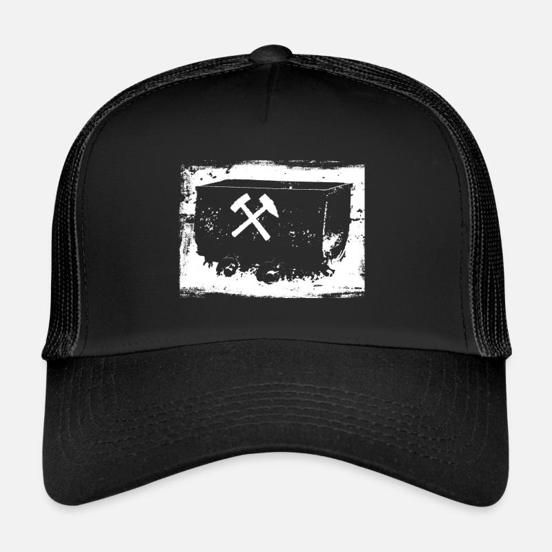 Mines Bergmann Lore Ruhr Casquette trucker 
