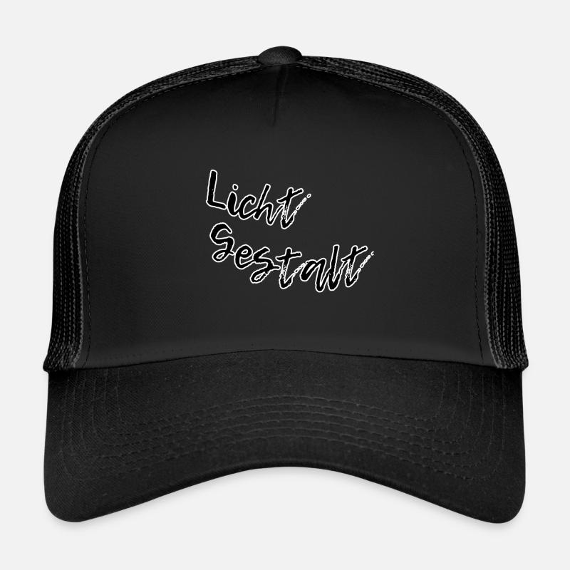 Figure lumineuse Casquette trucker 