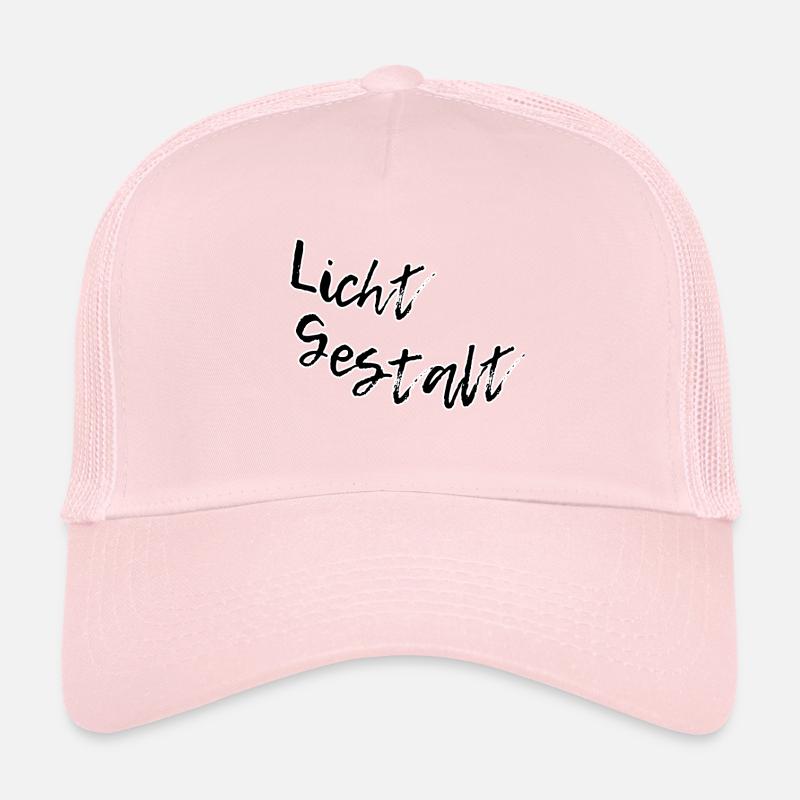 Figure lumineuse Casquette trucker 