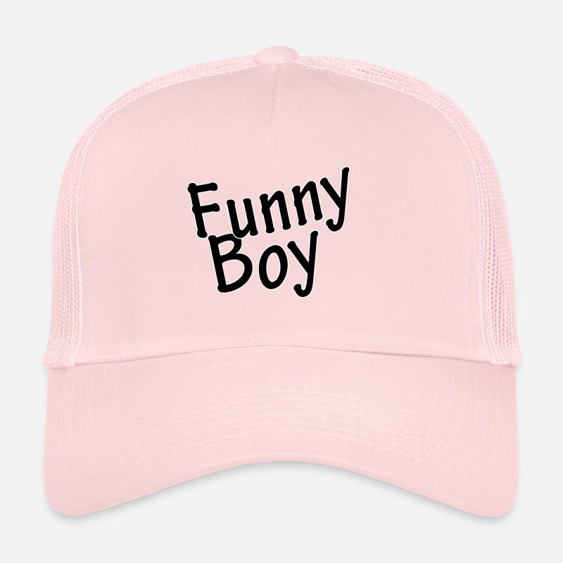 Funny boy Trucker Cap