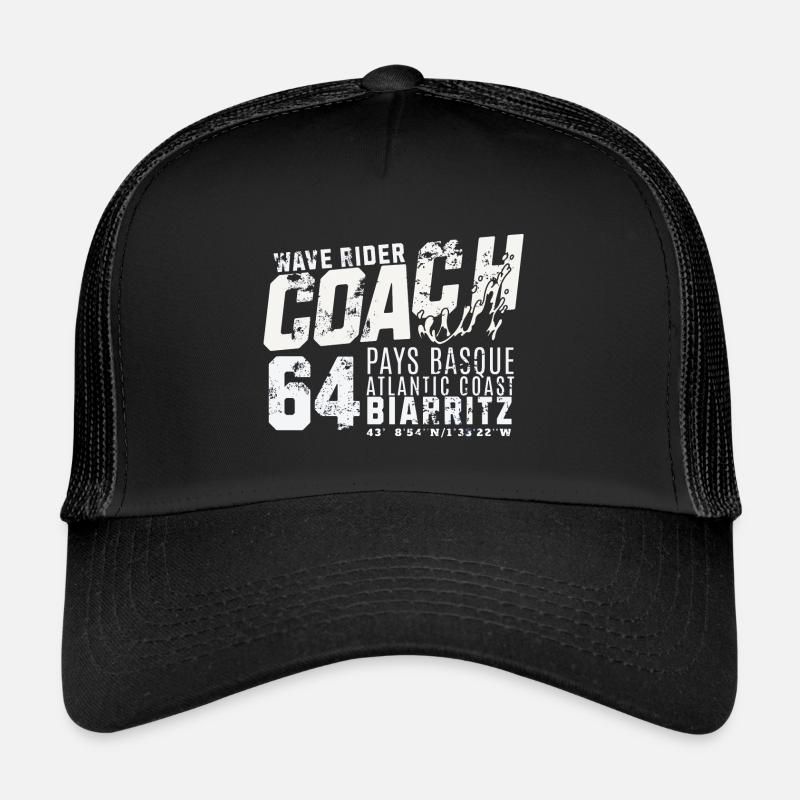 Wave Rider Coach Biarritz Baskenland Trucker Cap