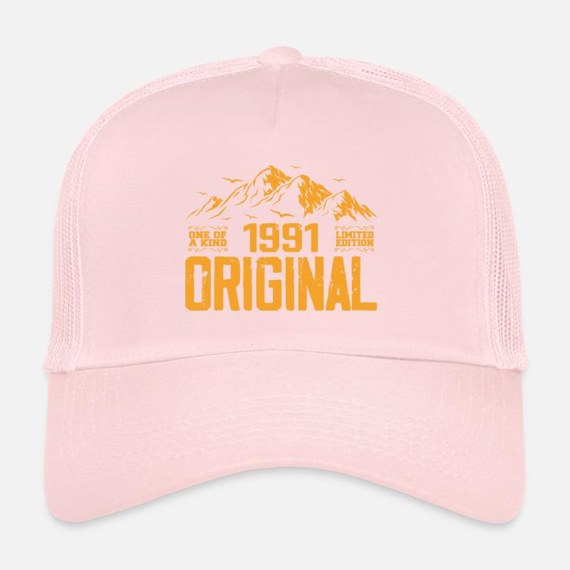 Vintage 1991 Geburtstagsgeschenk - Retro 1991 Trucker Cap