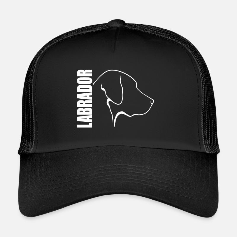 LABRADOR Profil Labbi Hund Hunde Wilsigns Trucker Cap
