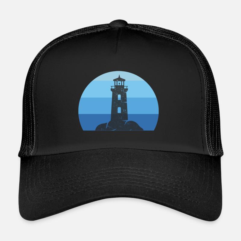 Leuchtturm Geschenk Urlaub Trucker Cap