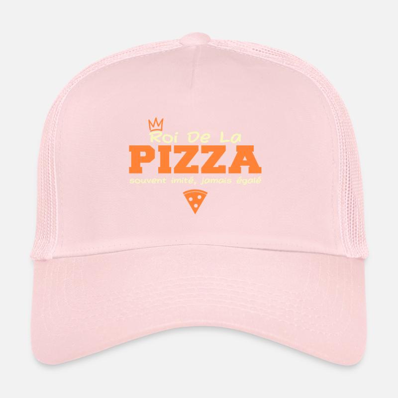 Roi de la pizza | cadeau drôle pizzaiolo Casquette trucker 
