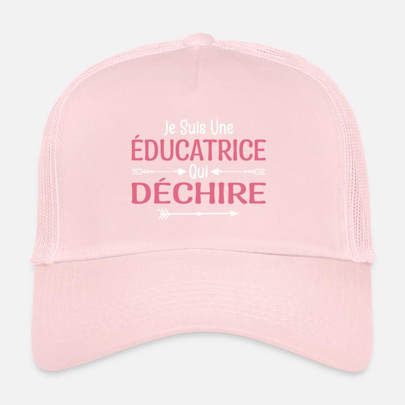 Je Suis Une Éducatrice Qui Déchire Casquette trucker 