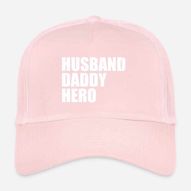 Husband Daddy Hero Casquette trucker 