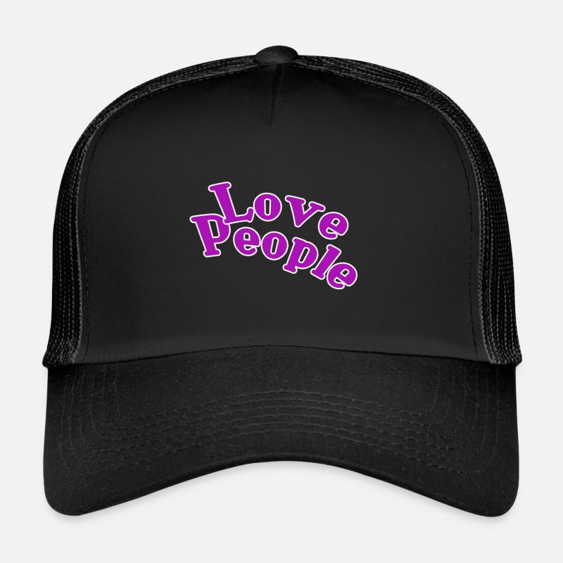 Aimer les gens Casquette trucker 