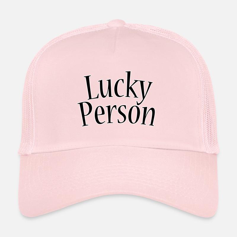 Personne chanceuse Casquette trucker 