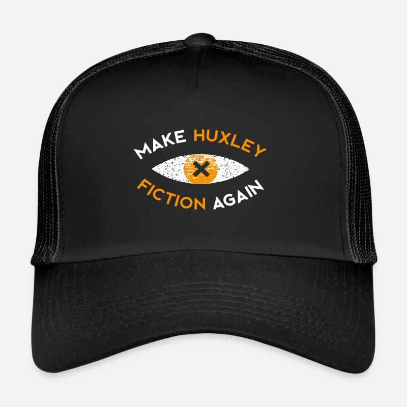 Aren Orwell Again - Trucker Cap - Schwarz/Schwarz