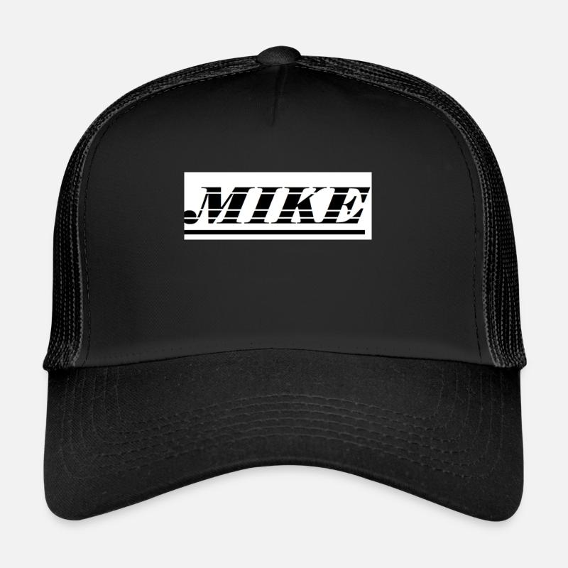 Micro - Casquette trucker  - noir/noir