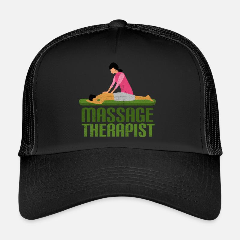 Vintage massage Trucker Cap
